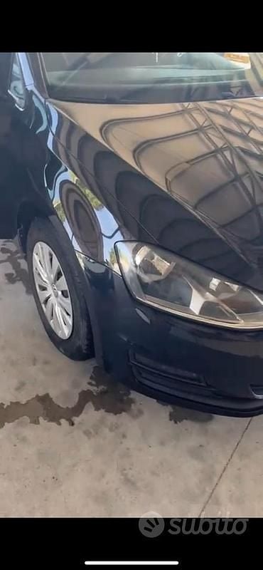 Usata VW Golf VII 110 CV (80 kW) 2017 Nero Berlina