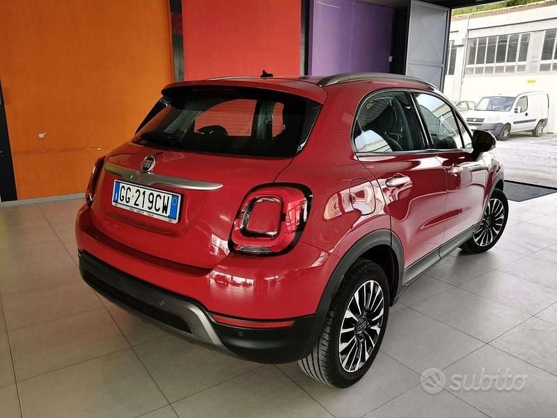 Usata Fiat 500 Cross 121 CV (88 kW) 2021 Rosso Monovolume