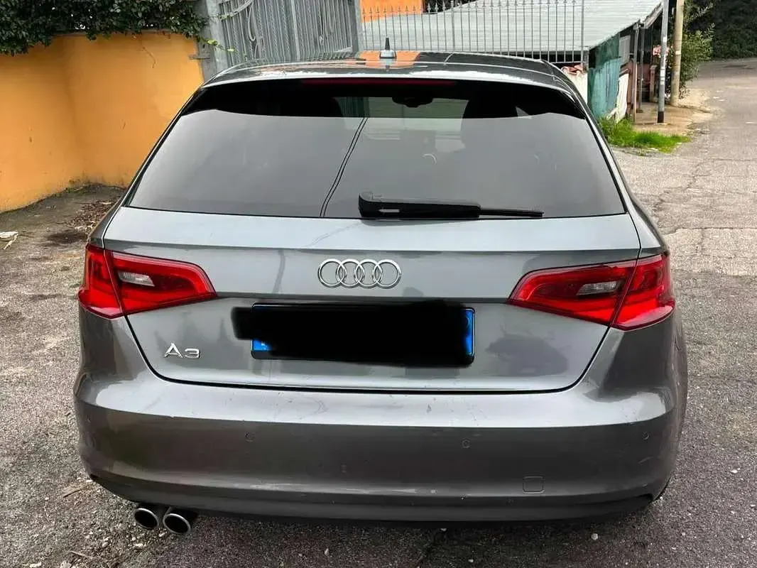 Usata Audi A3 Attraction 150 CV (110 kW) 2014 Grigio Berlina