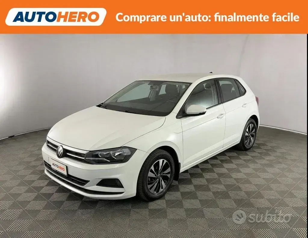 Usata VW Polo 95 CV (69 kW) 2021 Bianco Utilitaria