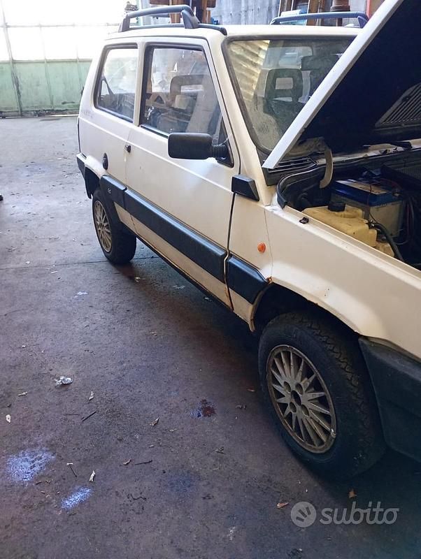 Usata Fiat Panda 1996 Bianco Utilitaria