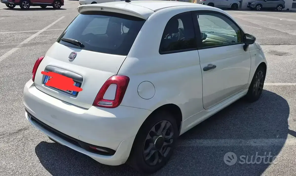 Usata Fiat 500S S 69 CV (50 kW) 2017 Bianco Utilitaria