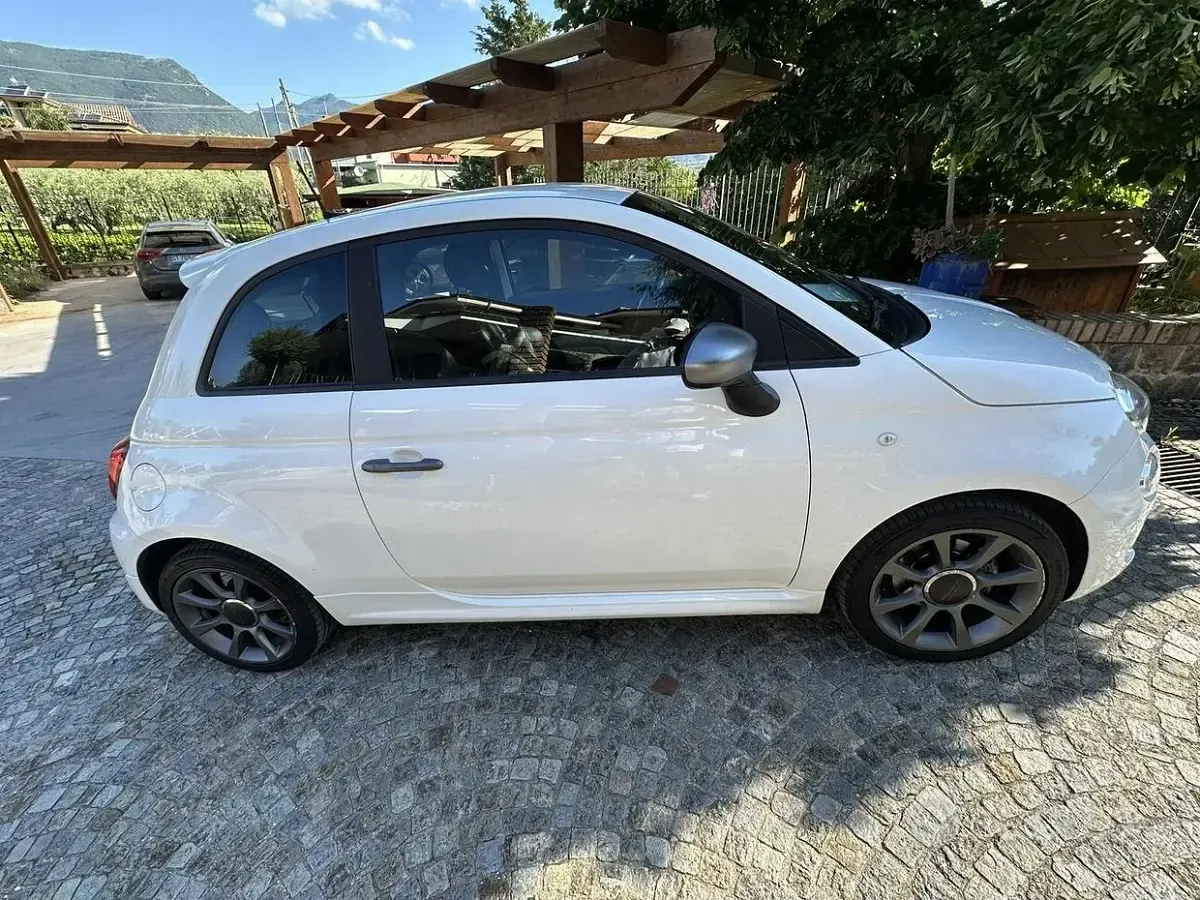 Usata Fiat 500 S 69 CV (50 kW) 2018 Bianco Berlina
