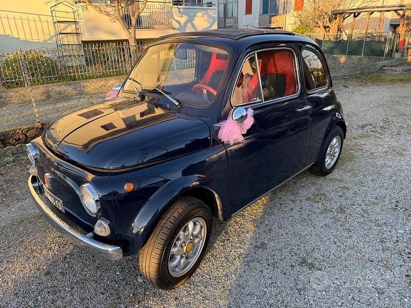 Usata Fiat 500 1970 Blu Utilitaria