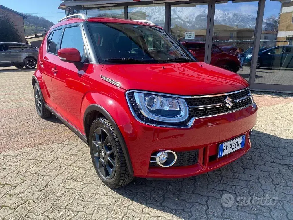 Usata Suzuki Ignis 90 CV (66 kW) 2017 Rosso SUV