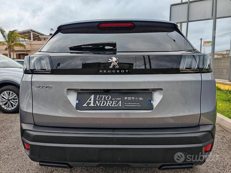 Usata Peugeot 3008 130 CV (95 kW) 2021 Grigio SUV