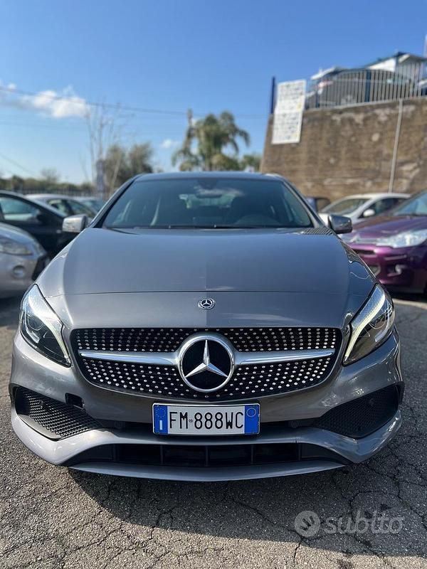 Usata Mercedes A180 Premium 2017 Grigio Berlina