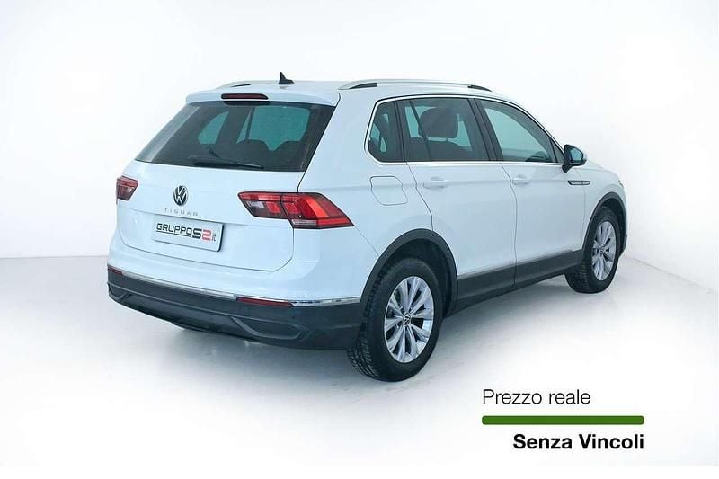 Usata VW Tiguan Life 150 CV (110 kW) 2022 Bianco SUV