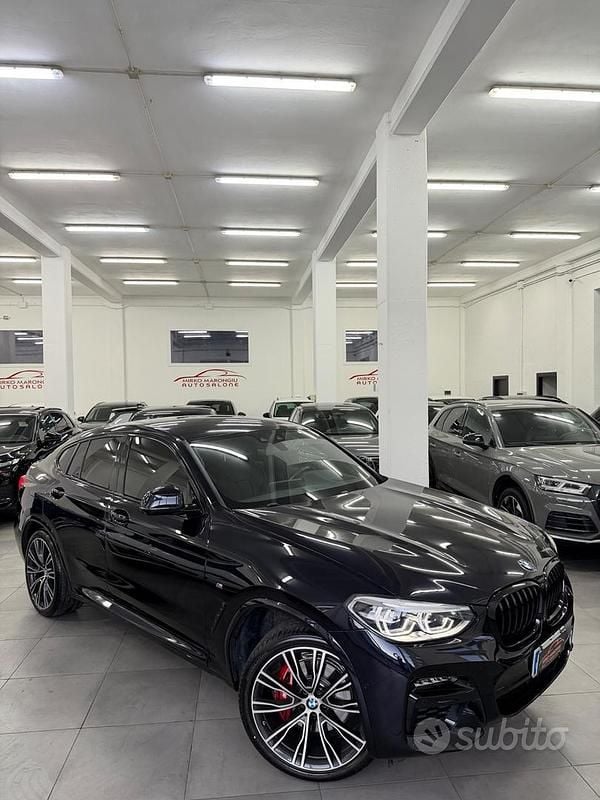 Usata BMW X4 M Sport 340 CV (250 kW) 2021 Blu SUV