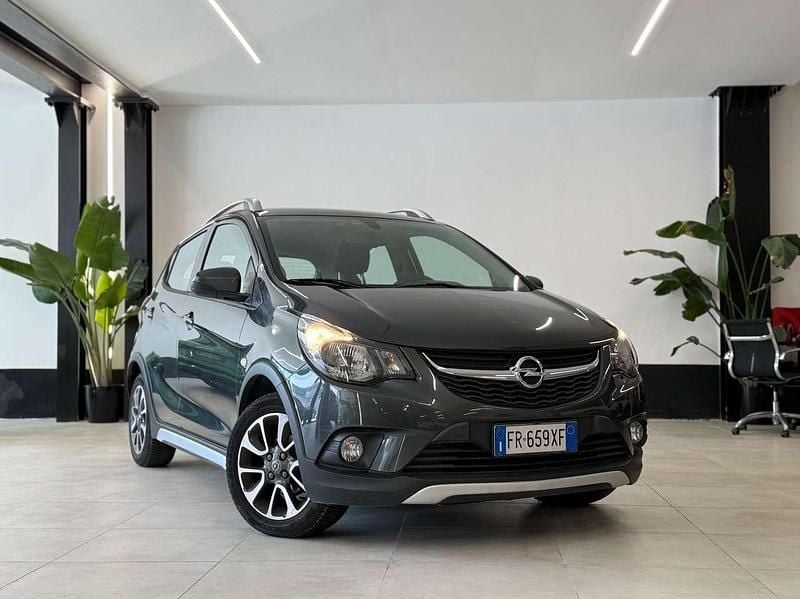 Usata Opel Karl Rocks 75 CV (55 kW) 2018 Grigio Utilitaria