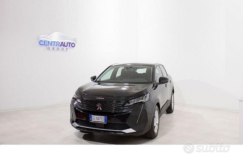 Usata Peugeot 3008 Business-Line 131 CV (96 kW) 2021 Nero SUV