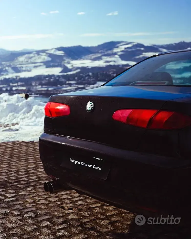 Usata Alfa Romeo 166 Exclusive 240 CV (176 kW) 2004 Nero Berlina