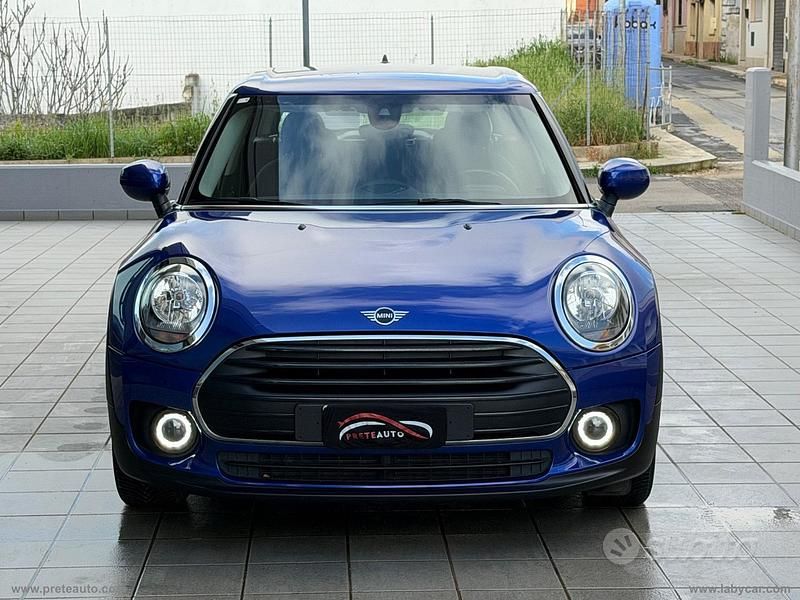 Usata Mini One D Clubman 115 CV (84 kW) 2020 Blu Station wagon