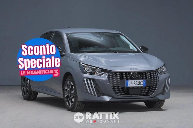 Usata Peugeot 208 Allure 101 CV (74 kW) 2025 Grigio selenium Utilitaria
