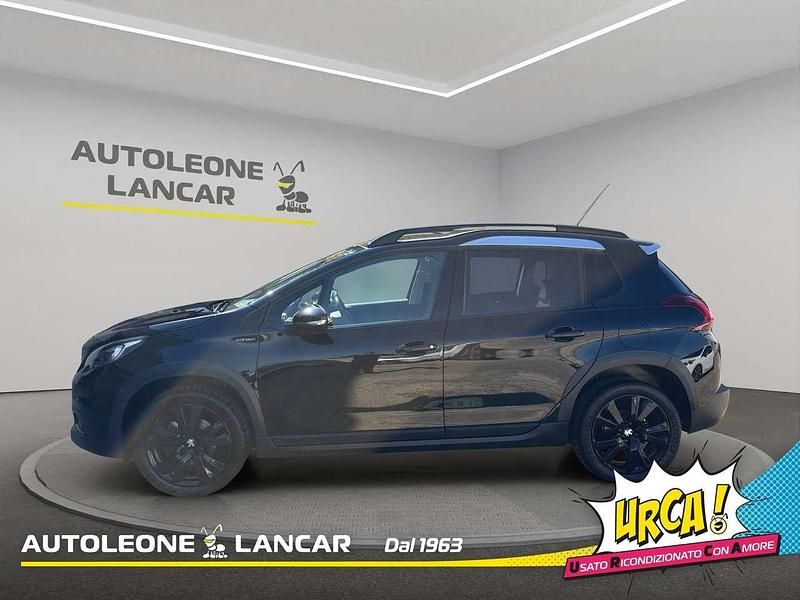 Usata Peugeot 2008 GT-line 120 CV (88 kW) 2017 Nero SUV