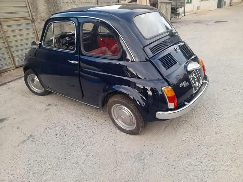 Usata Fiat 500 1970 Blu Utilitaria