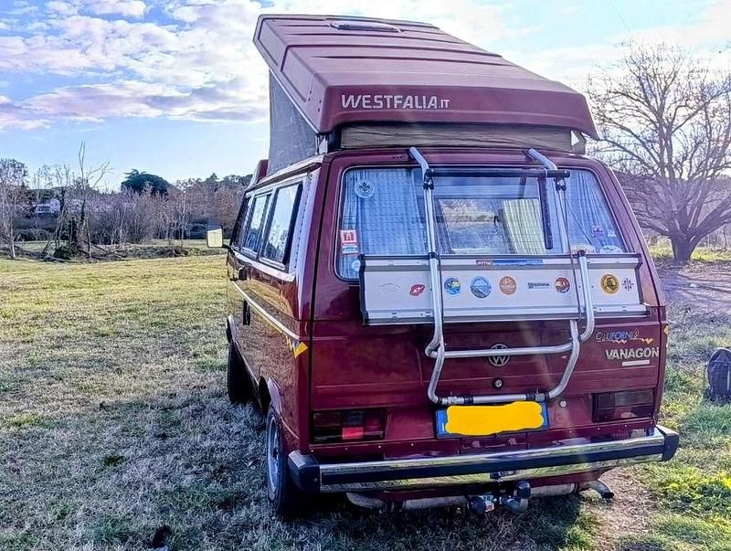 Usata VW California California 69 CV (50 kW) 1990 Rosso Furgone