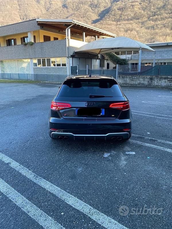 Usata Audi S3 Ambiente 310 CV (228 kW) 2017 Nero Berlina