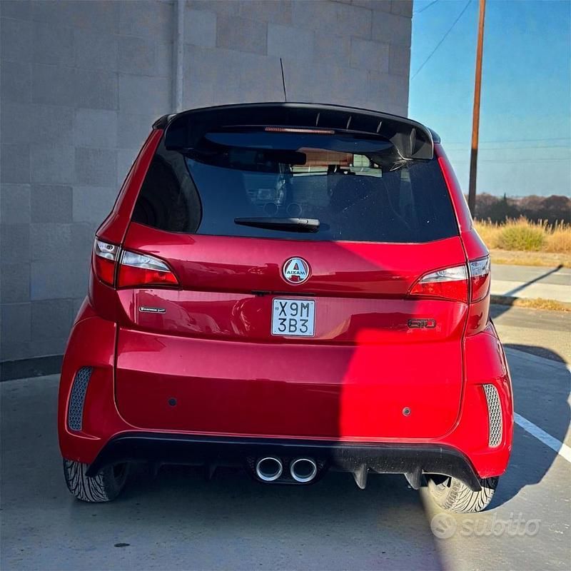 Usata Aixam City GTO 2023 Rosso Berlina