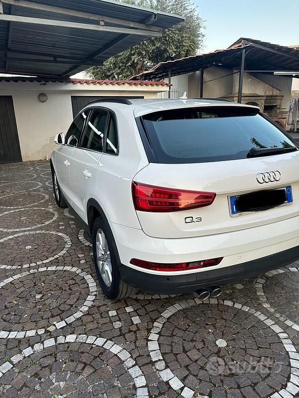 Usata Audi Q3 Ambiente 150 CV (110 kW) 2017 Bianco SUV