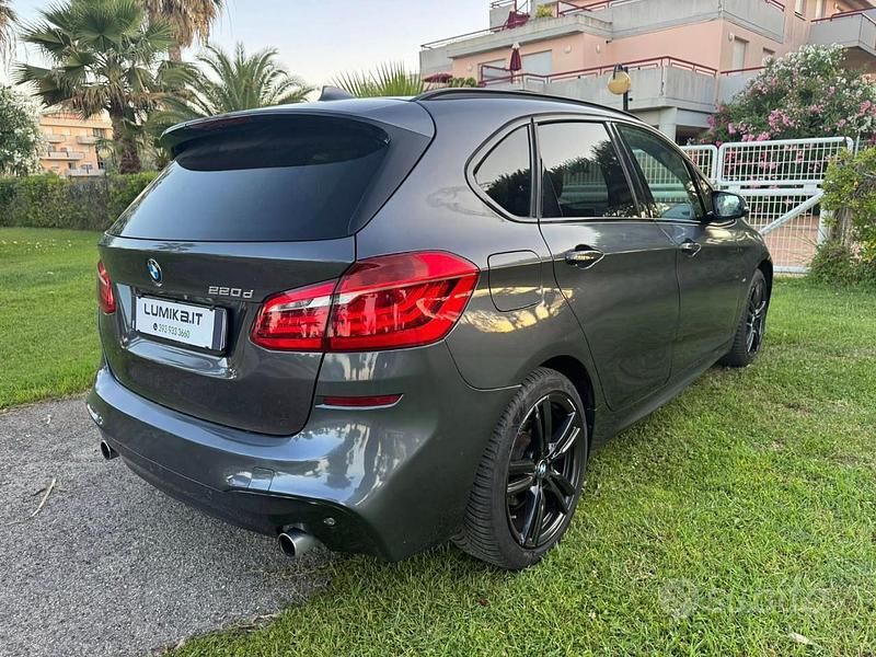 Usata BMW 220 Active Tourer M Sport 190 CV (139 kW) 2017 Grigio scuro Monovolume