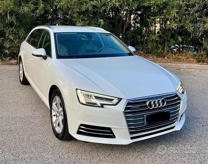 Usata Audi A4 190 CV (139 kW) 2017 Bianco Berlina