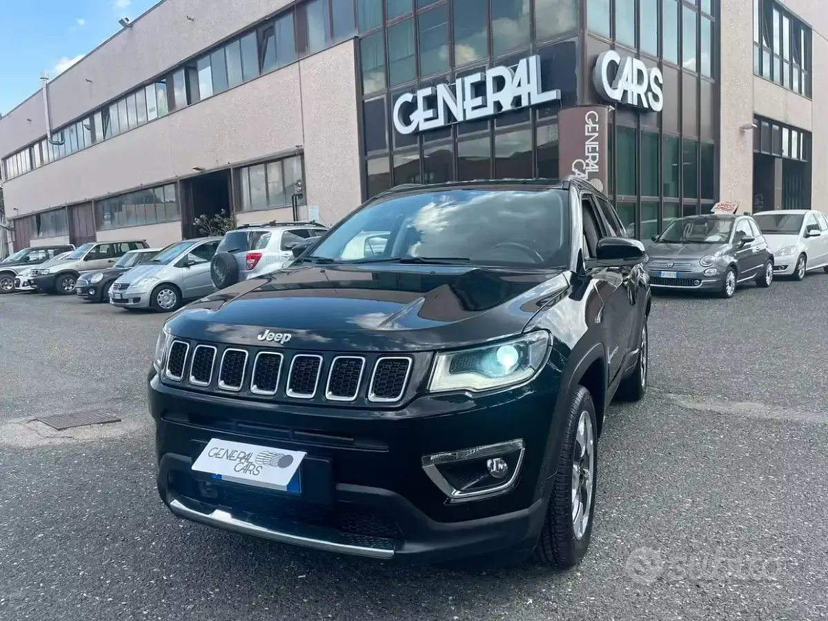 Usata Jeep Compass Limited 140 CV (102 kW) 2018 Nero SUV