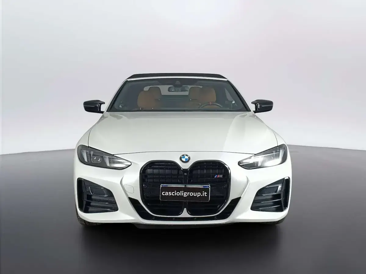 Usata BMW M4 M Sport 374 CV (275 kW) 2024 Bianco Cabrio