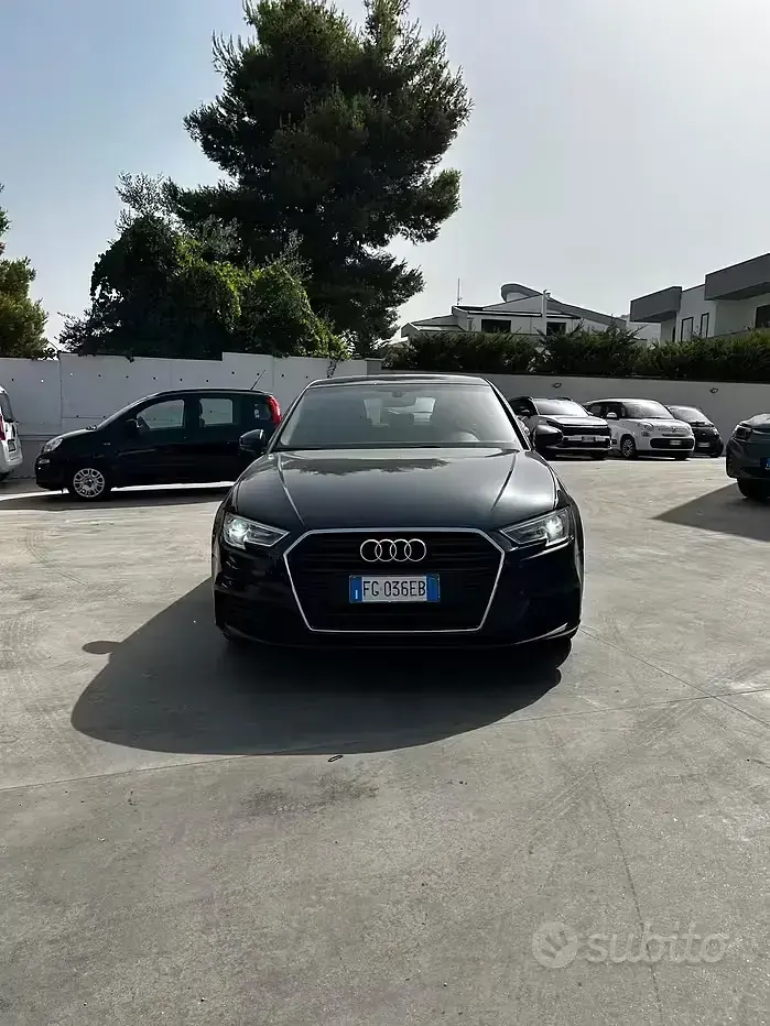 Usata Audi A3 150 CV (110 kW) 2017 Blu Berlina