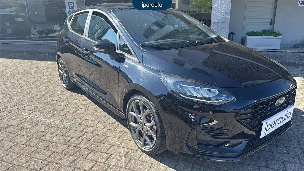 Usata Ford Fiesta ST-Line 125 CV (91 kW) 2023 Nero Utilitaria