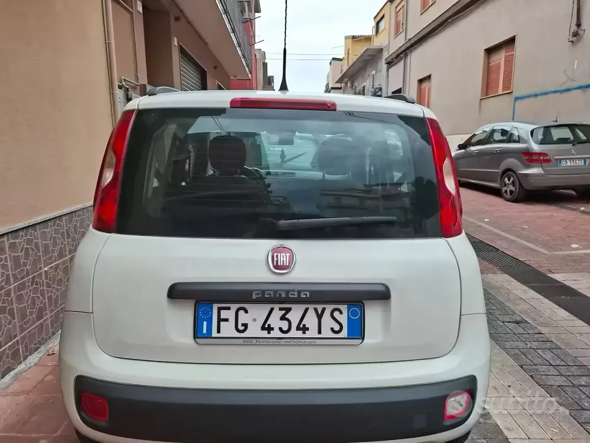 Usata Fiat Panda 85 CV (62 kW) 2016 Bianco Utilitaria