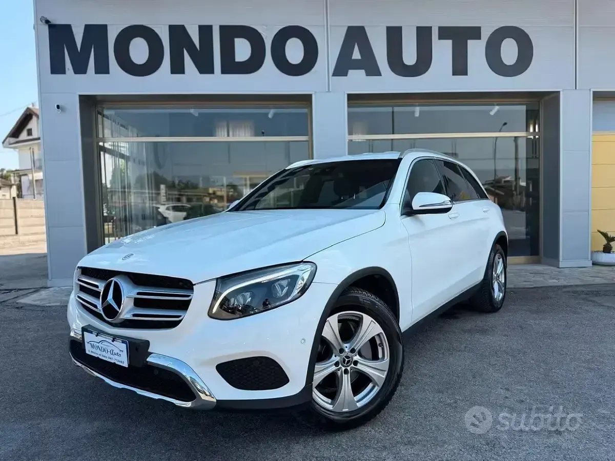 Usata Mercedes GLC220 Premium 170 CV (125 kW) 2018 Bianco SUV