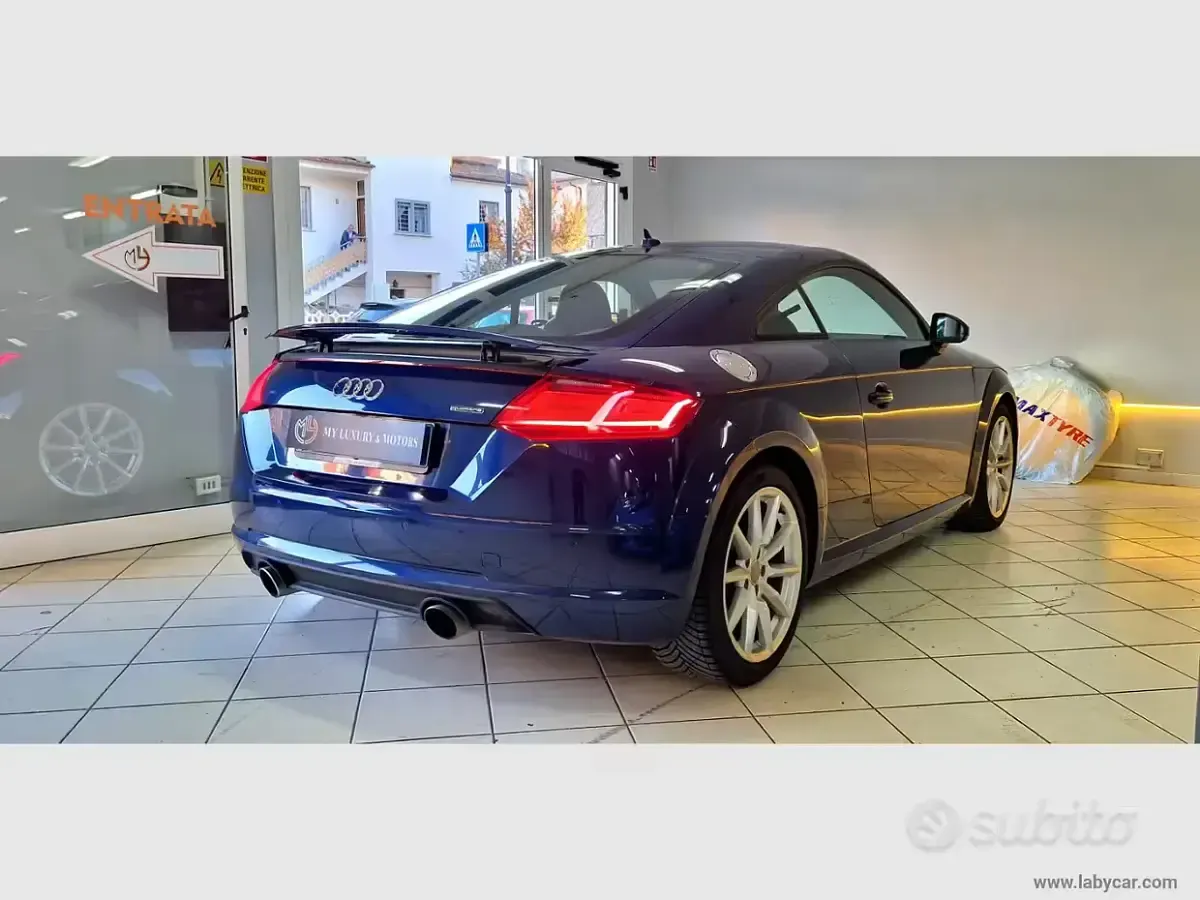 Usata Audi TT Design 230 CV (169 kW) 2018 Blu Coupé