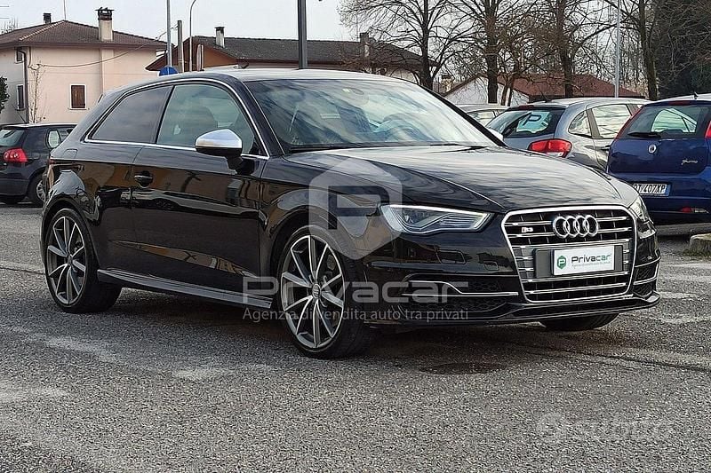 Usata Audi S3 Sportback 300 CV (220 kW) 2015 Nero Utilitaria