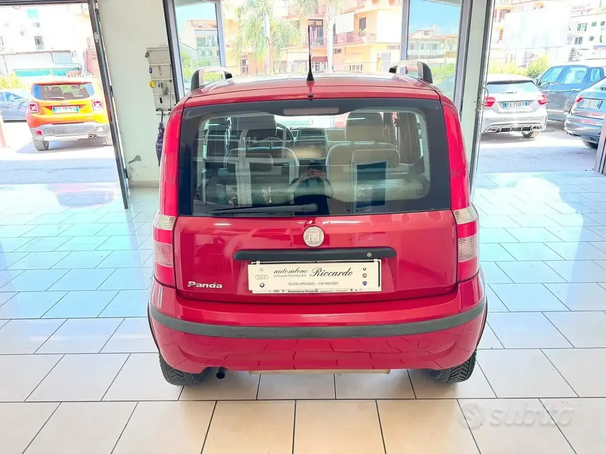 Usata Fiat Panda Dynamic 60 CV (44 kW) 2010 Rosso Utilitaria