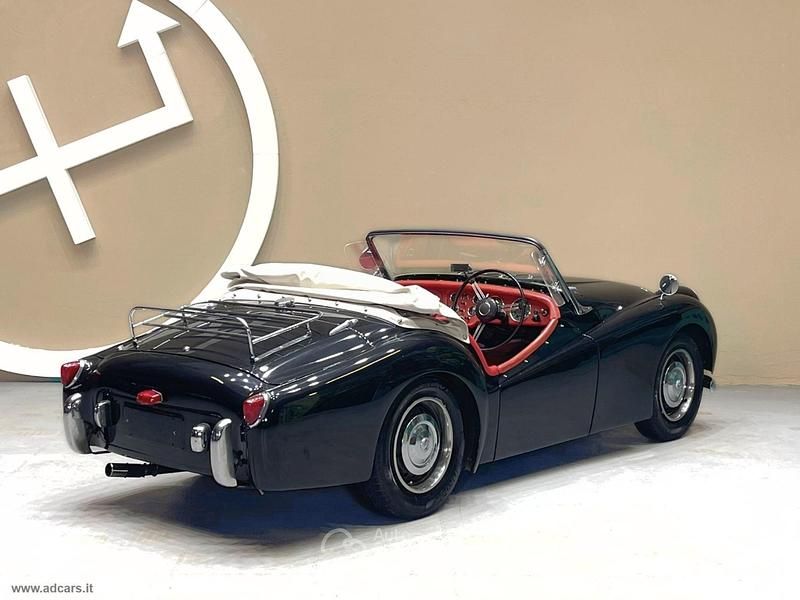 Usata Triumph TR2 90 CV (66 kW) 1954 Nero Cabrio