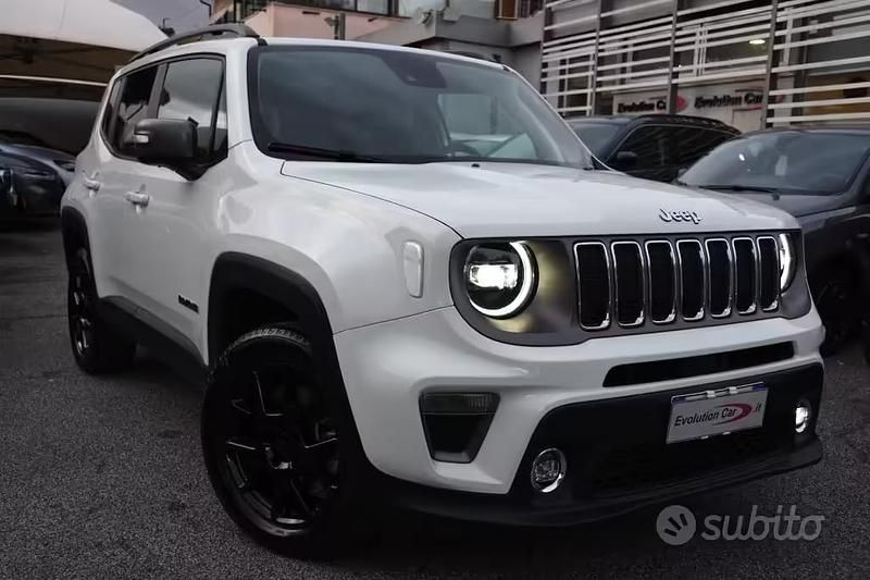 Usata Jeep Renegade Limited 190 CV (139 kW) 2020 Bianco pastello SUV