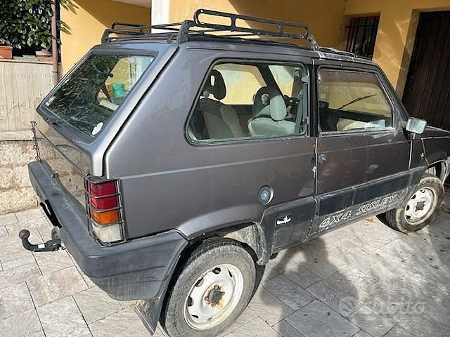 Usata Fiat Panda 4x4 1986 Grigio Utilitaria