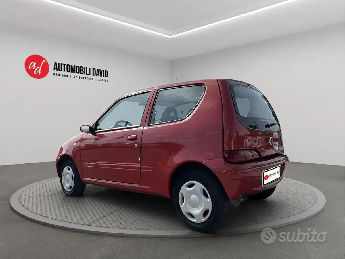 Usata Fiat Seicento 54 CV (39 kW) 2007 Rosso Utilitaria