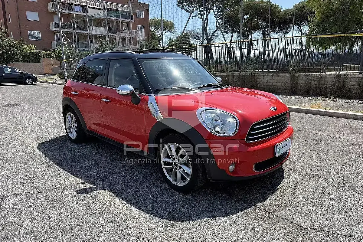Usata Mini Cooper D Countryman 111 CV (81 kW) 2011 Rosso SUV