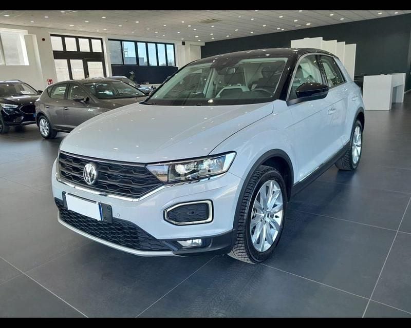 Usata VW T-Roc Style 150 CV (110 kW) 2020 Bianco SUV