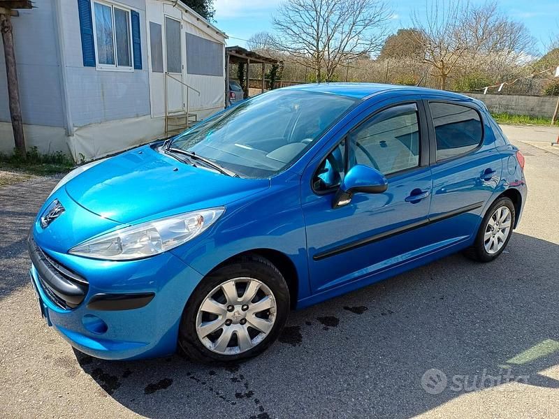 Usata Peugeot 207 70 CV (51 kW) 2006 Blu Berlina