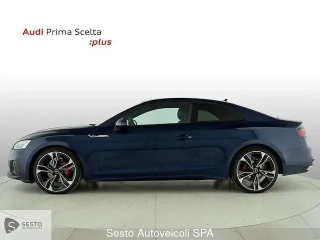 Usata Audi A5 S-Line 204 CV (150 kW) 2024 Blu navarra metallizzato Coupé