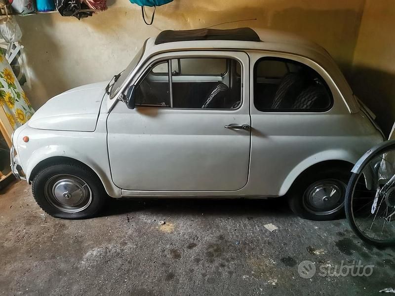 Usata Fiat 500 1970 Bianco Utilitaria
