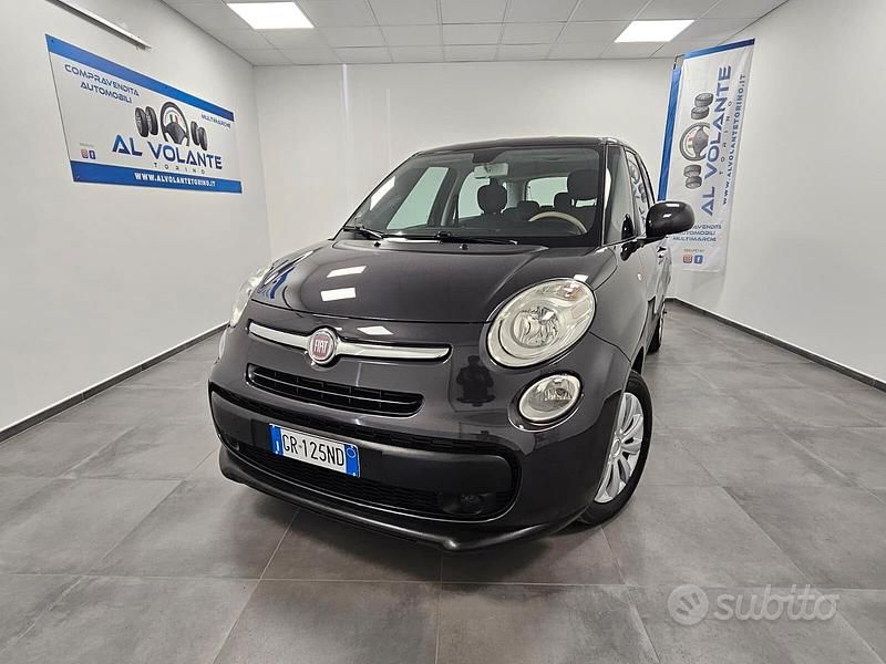 Usata Fiat 500L Easy 95 CV (69 kW) 2013 Nero Monovolume
