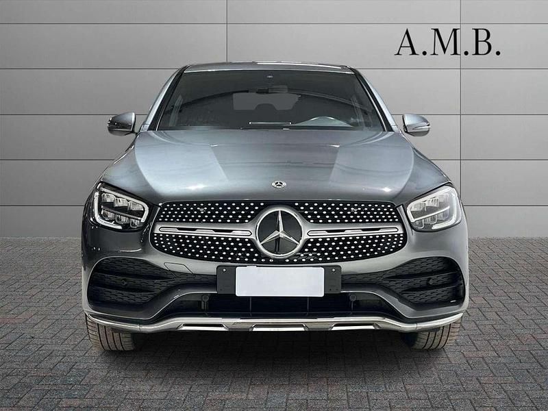 Begagnad Mercedes GLC220 Premium 194 HK (142 kW) 2021 Grå Sportkupé