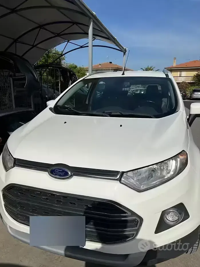 Usata Ford Ecosport Titanium 95 CV (69 kW) 2015 Bianco SUV