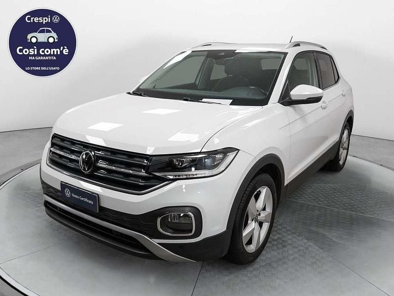 Bianco Usata 2022 VW T-Cross Advance SUV | 19.900 € (Buon prezzo) - Immagine 1/4
