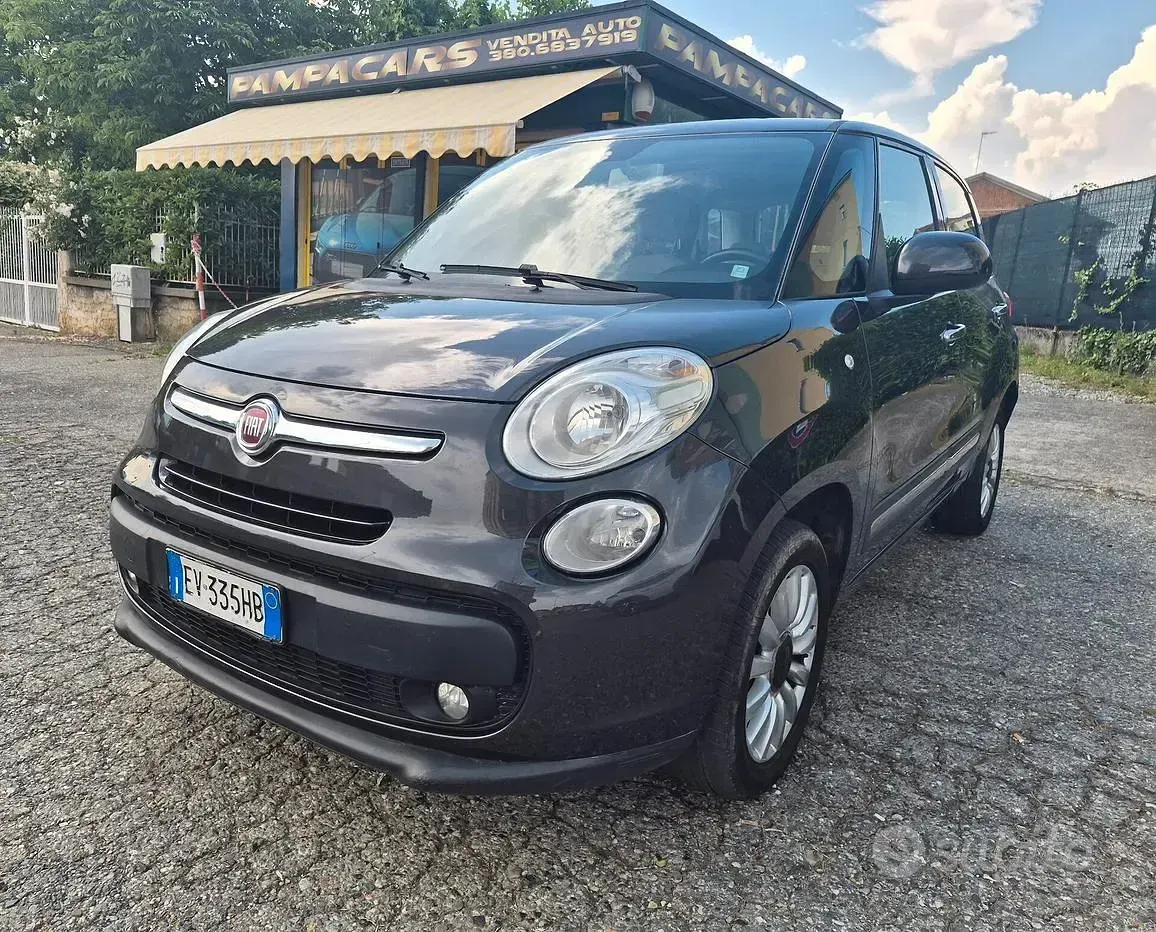 Usata Fiat 500L Lounge 85 CV (62 kW) 2015 Grigio Monovolume