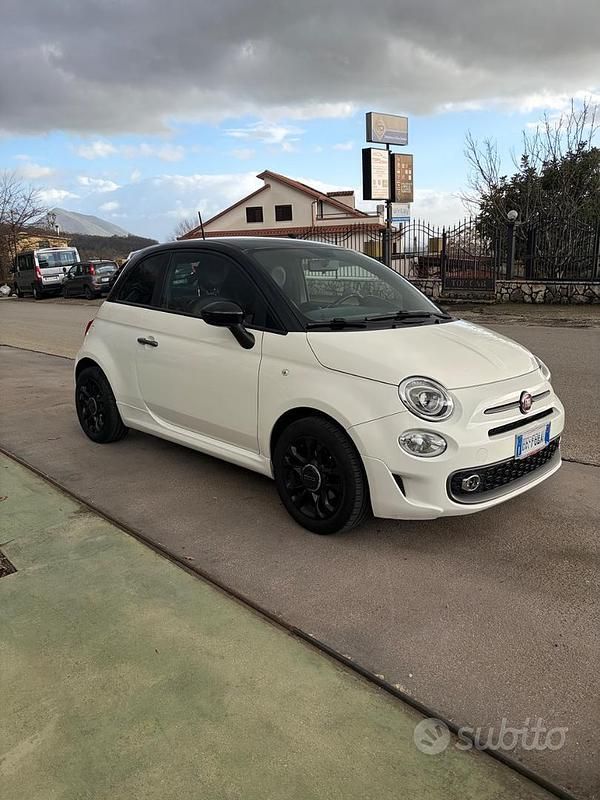 Usata Fiat 500 Sport 95 CV (69 kW) 2018 Bianco Utilitaria
